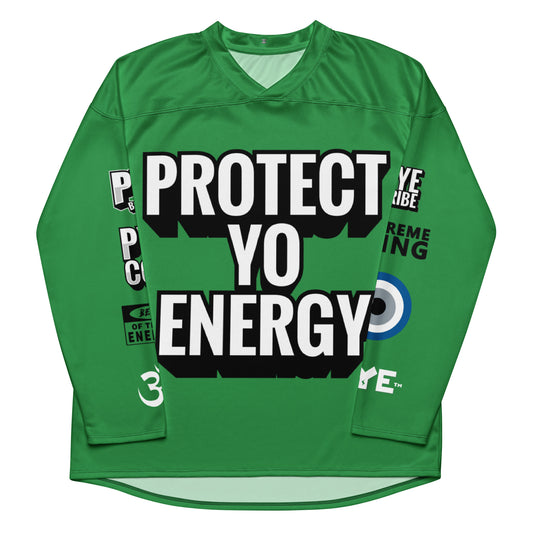 PYE Recycled hockey jersey Green - PROTECT YO ENERGY 