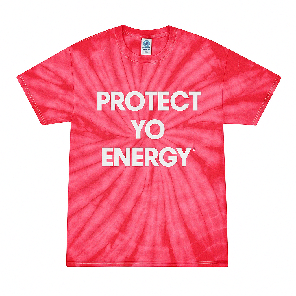 Protect Yo Energy Tie Dye T-Shirt - PROTECT YO ENERGY 