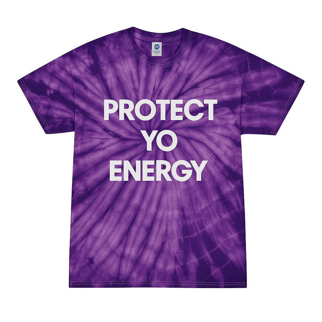 Protect Yo Energy Tie Dye T-Shirt - PROTECT YO ENERGY 