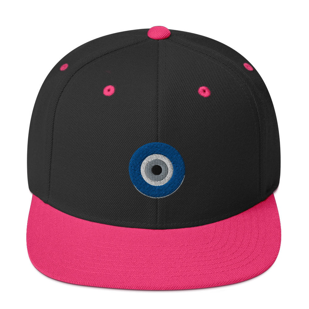 Evil Eye Snapback Hat - PROTECT YO ENERGY 