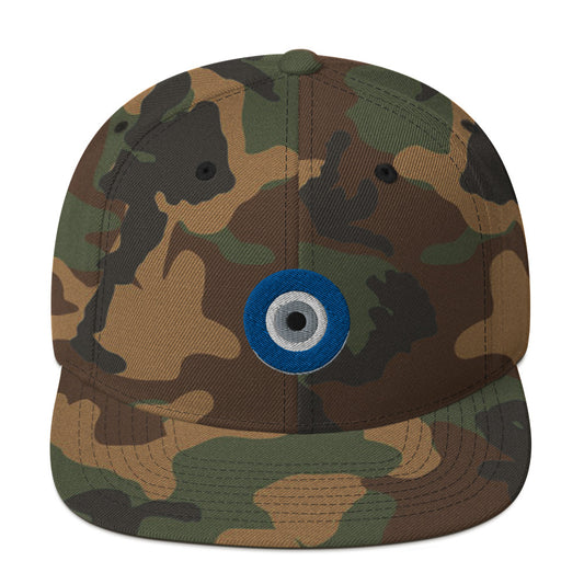Evil Eye Snapback Hat - PROTECT YO ENERGY 