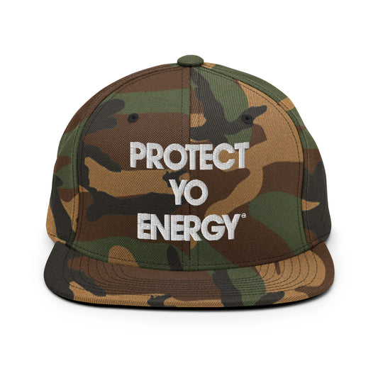 Protect Yo Energy Snapback Hat