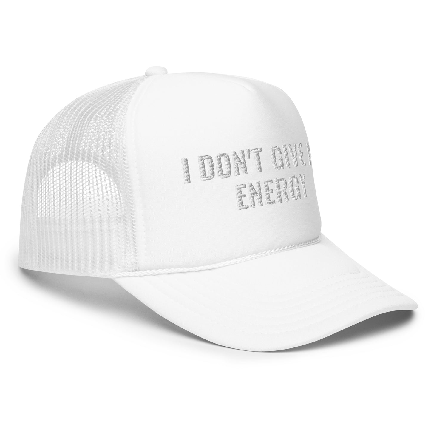 IDGAF trucker hat - PROTECT YO ENERGY 