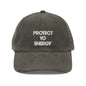 Protect Yo Energy corduroy hat - PROTECT YO ENERGY