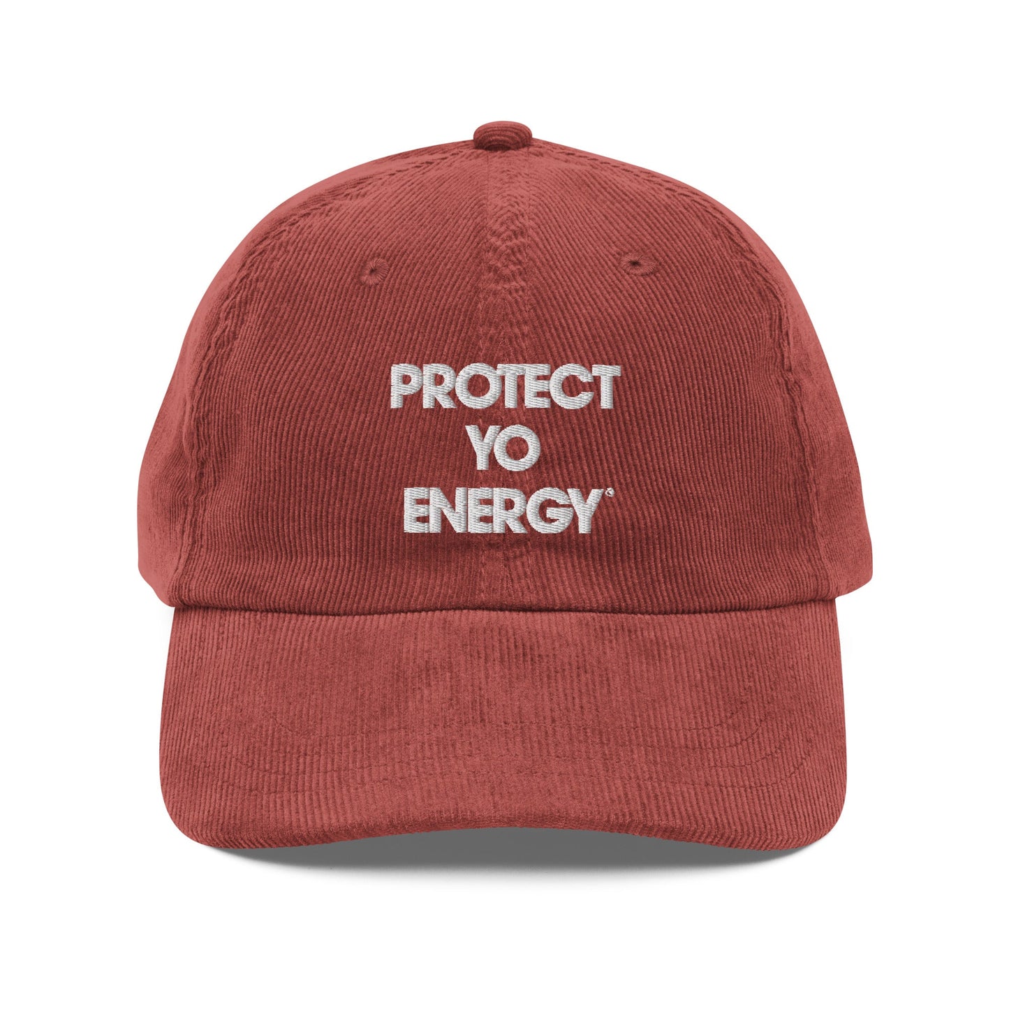 Protect Yo Energy corduroy hat - PROTECT YO ENERGY