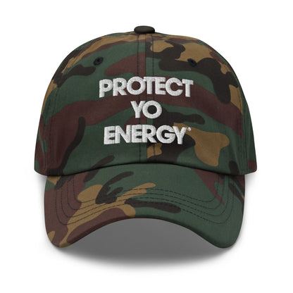 Protect Yo Energy dad hat - PROTECT YO ENERGY