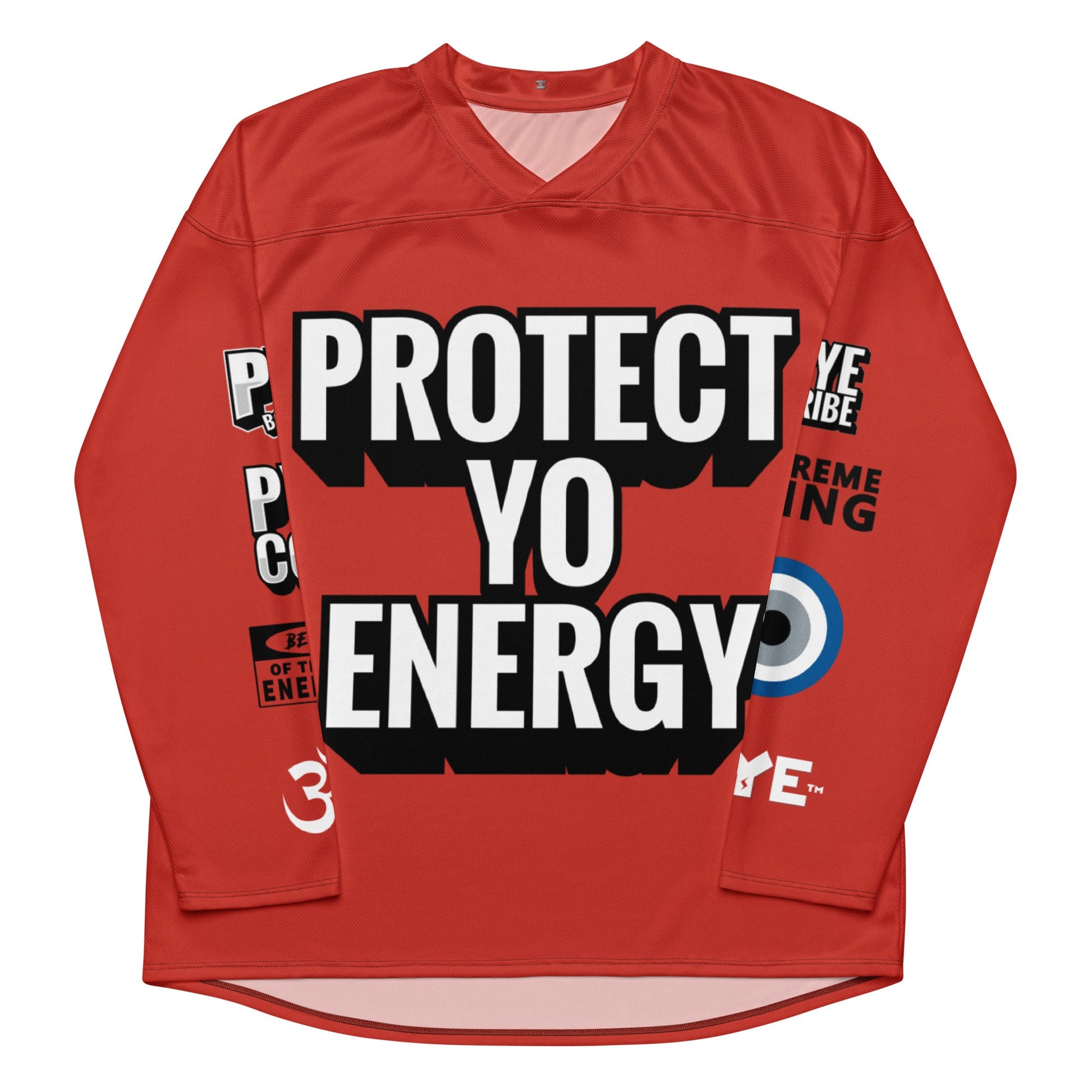 Protect Yo Energy Recycled Hockey Jersey - PROTECT YO ENERGY