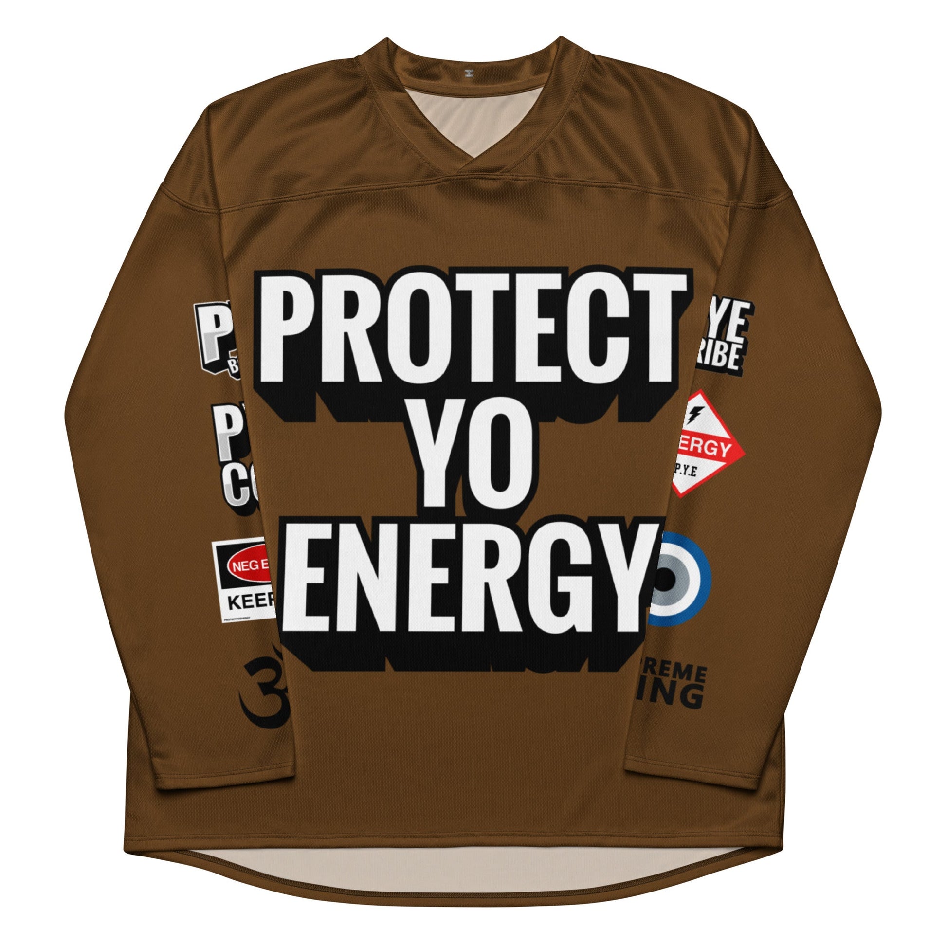 Protect Yo Energy Recycled Hockey Jersey - PROTECT YO ENERGY