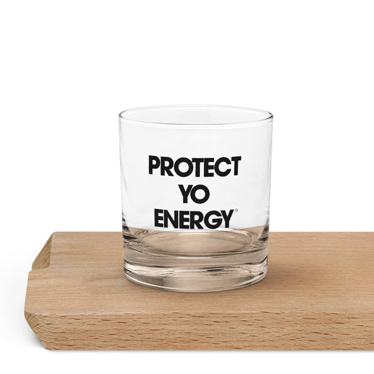 Protect Yo Energy Rocks Glass - PROTECT YO ENERGY