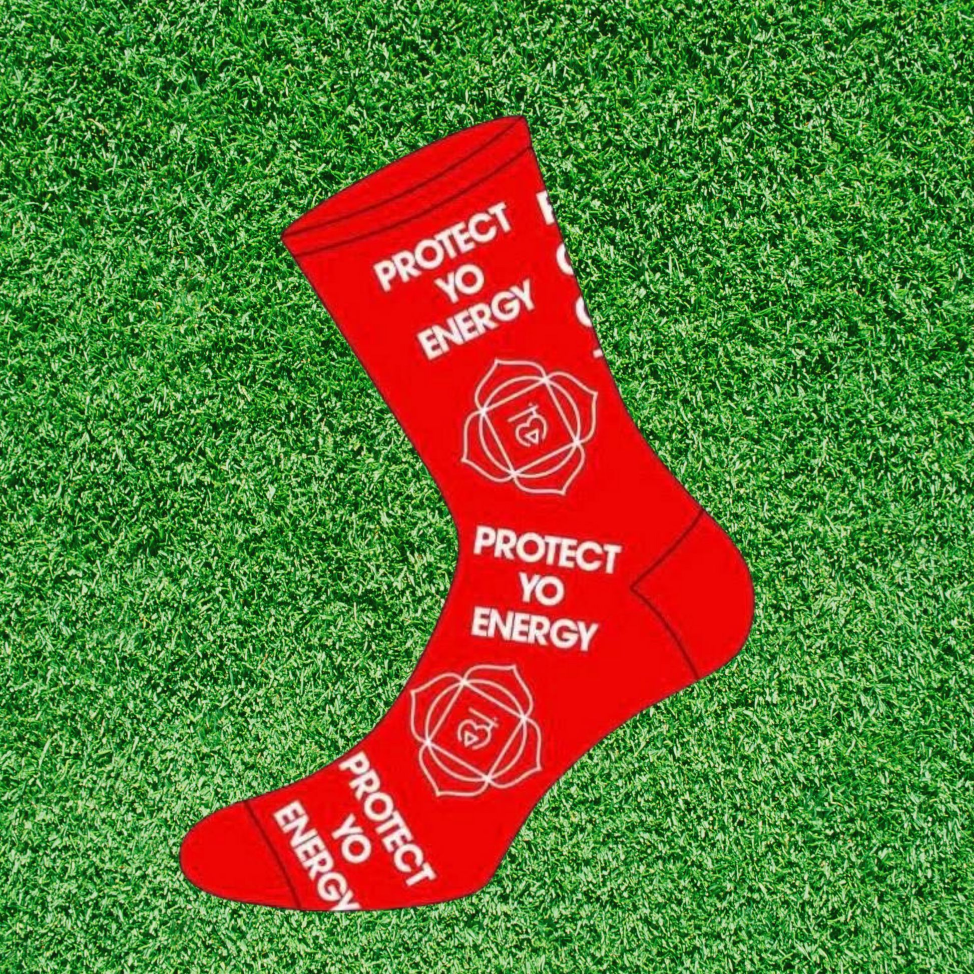 PYE Root Chakra Socks - PROTECT YO ENERGY 
