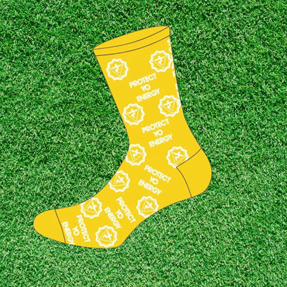 Solar Plexus Chakra socks - PROTECT YO ENERGY