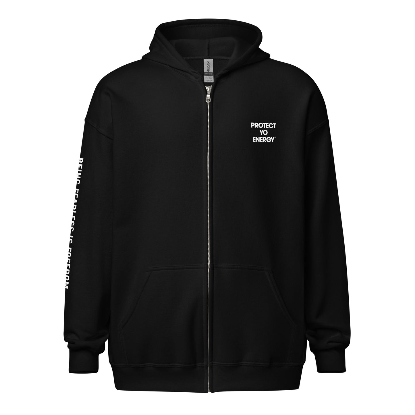 Protect Yo Energy Heavy Blend Zip Hoodie