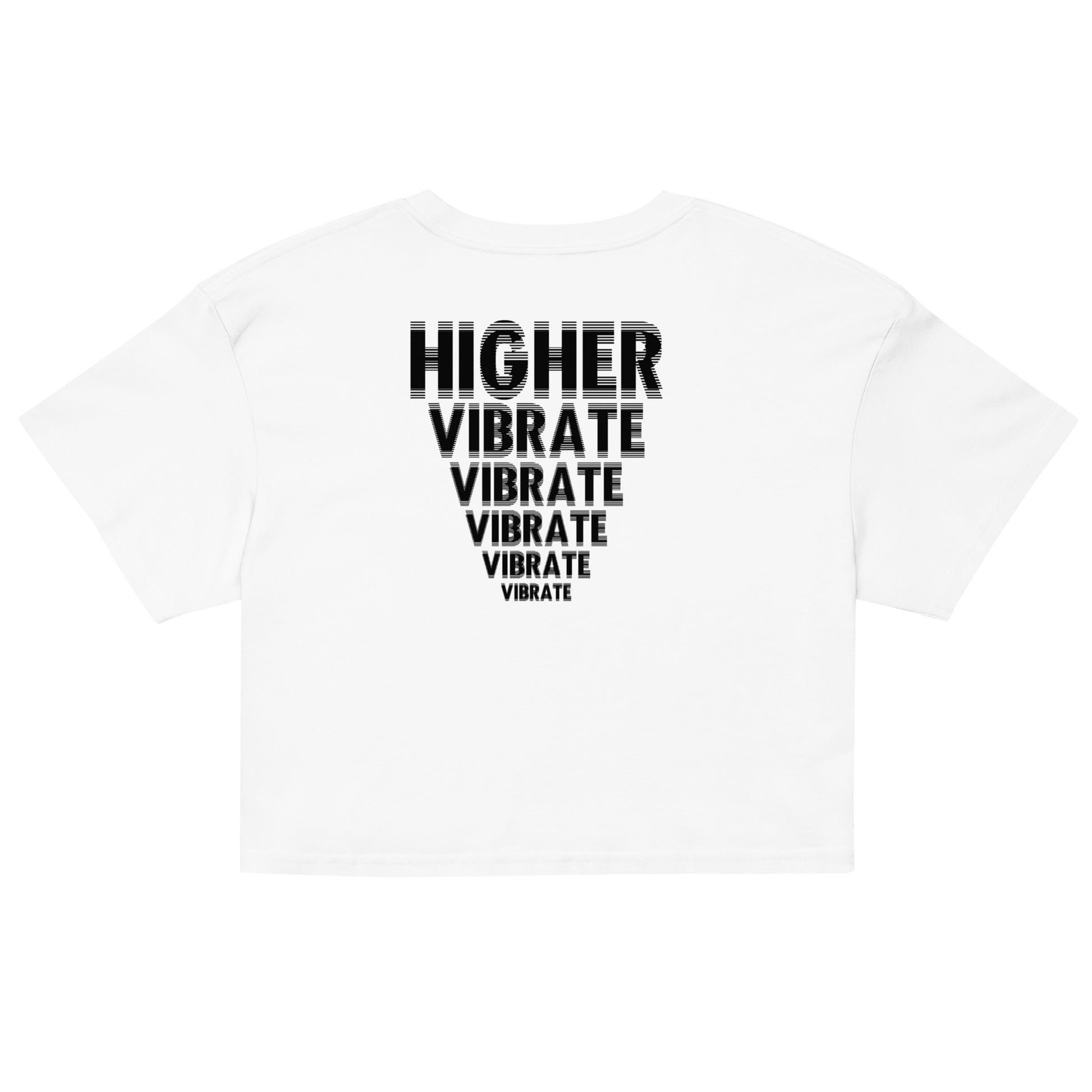 Vibrate Higher crop top - PROTECT YO ENERGY 