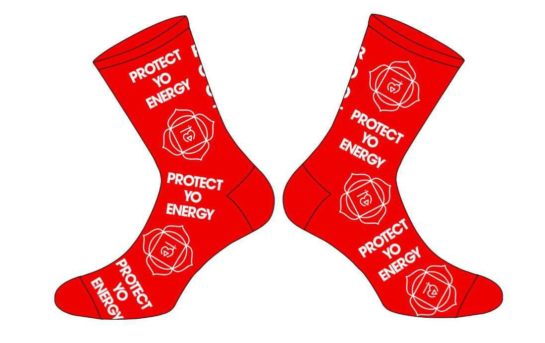 PYE Root Chakra Socks - PROTECT YO ENERGY 